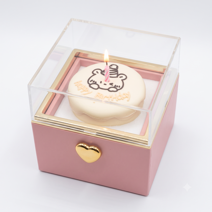Swan dancing +boite birthday
