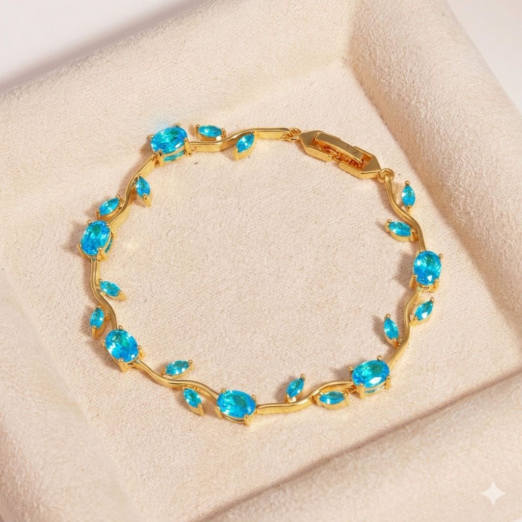promo summer 2 tulip cyan silver + gold