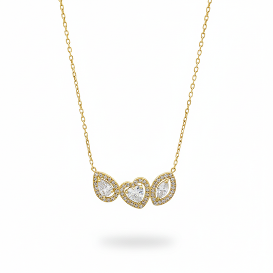 Radiant Love Trio collier