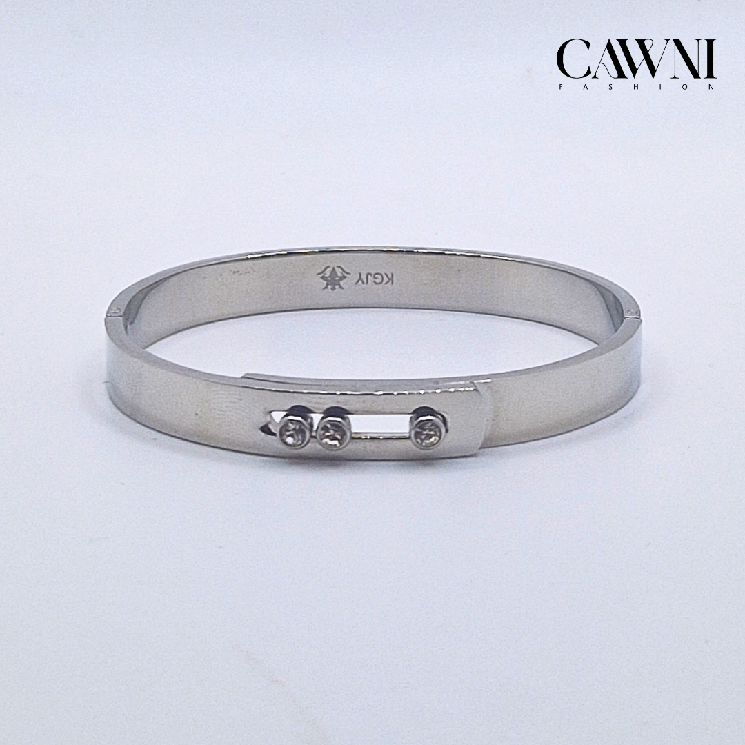 ens MissCleaf 3 bracelets silver avec la boite