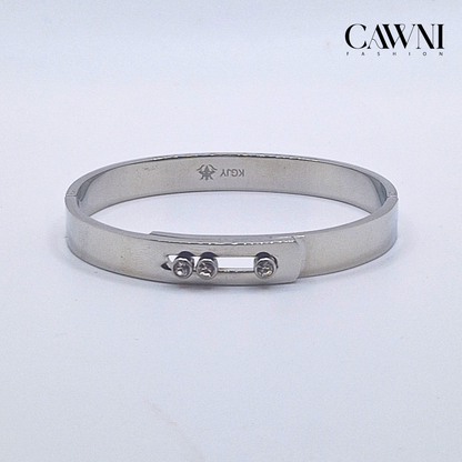 ens MissCleaf 3 bracelets silver avec la boite