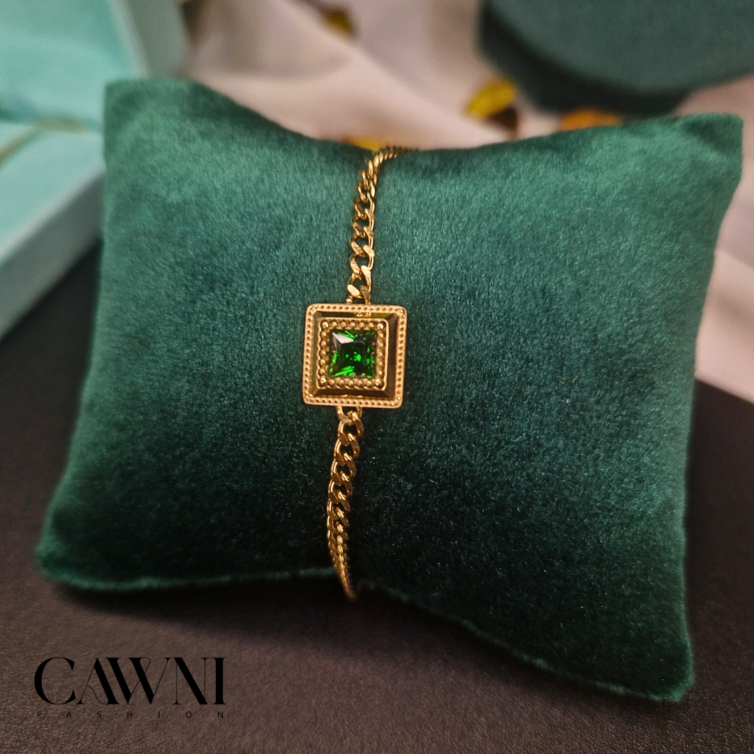 CAWNIfashion-Green Gem Ensemble