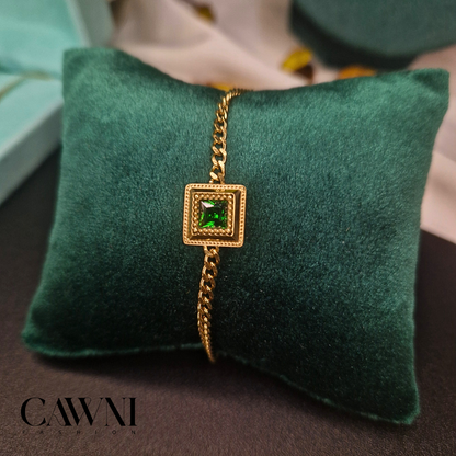 CAWNIfashion-Green Gem Ensemble