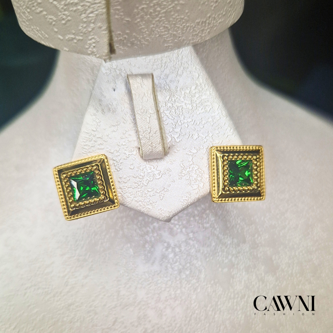 CAWNIfashion-Green Gem Ensemble