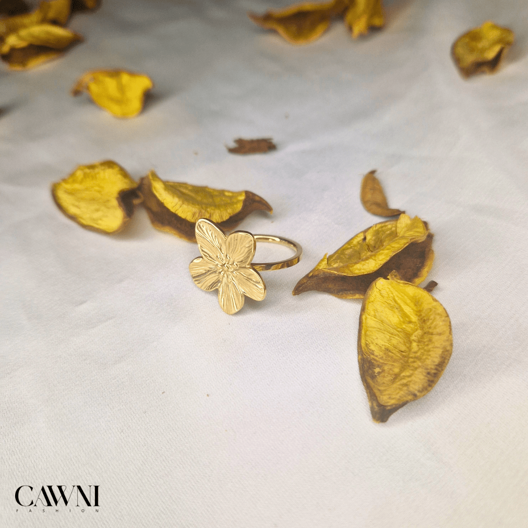 Bague Floral Aura - CAWNIfashion