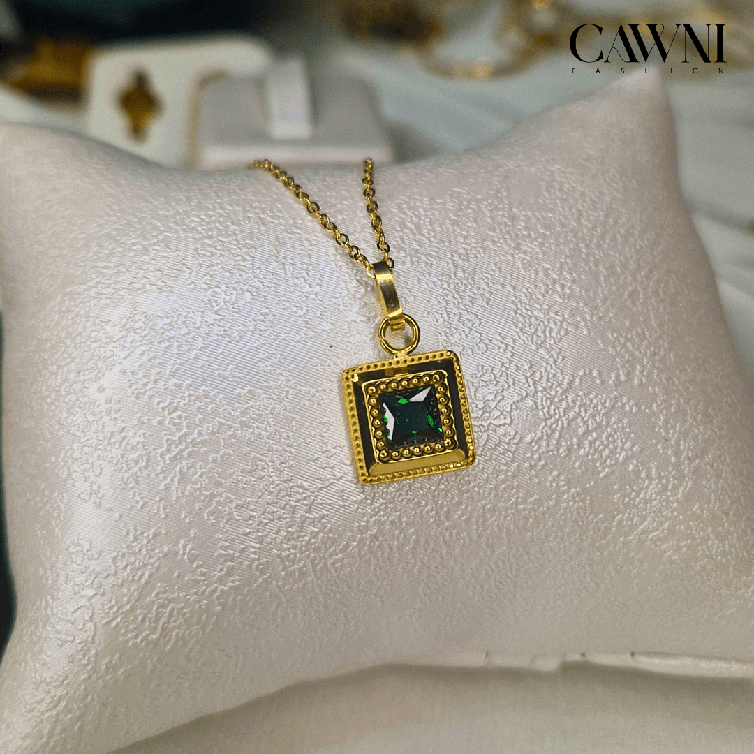 CAWNIfashion - Green Gem Ensemble - CAWNIfashion