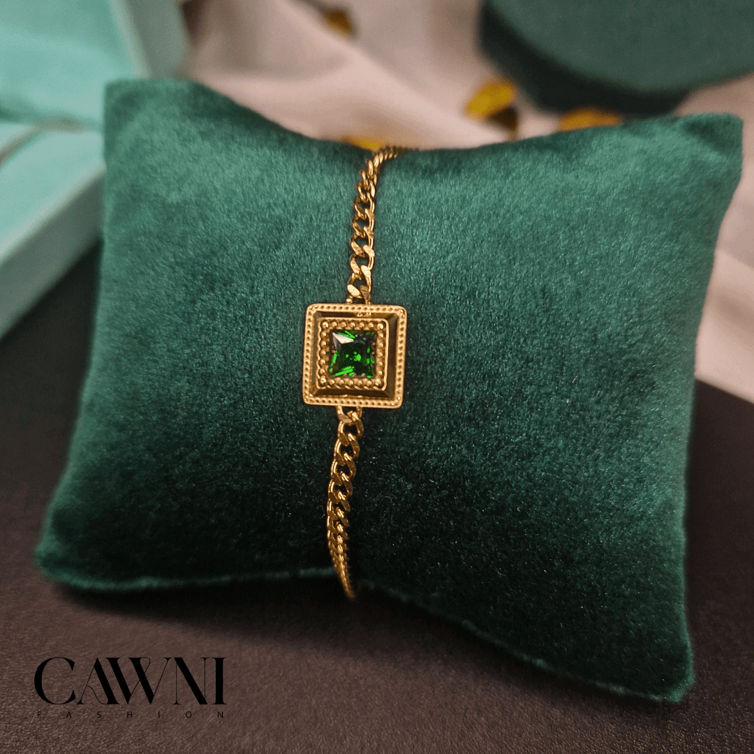 CAWNIfashion - Green Gem Ensemble - CAWNIfashion