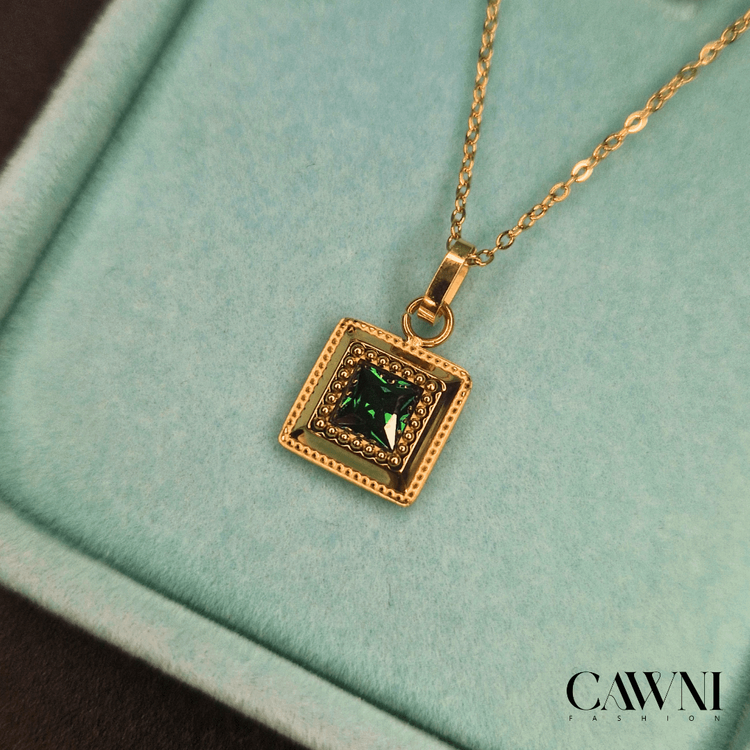 CAWNIfashion - Green Gem Ensemble - CAWNIfashion