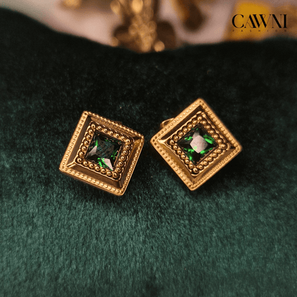 CAWNIfashion - Green Gem Ensemble - CAWNIfashion
