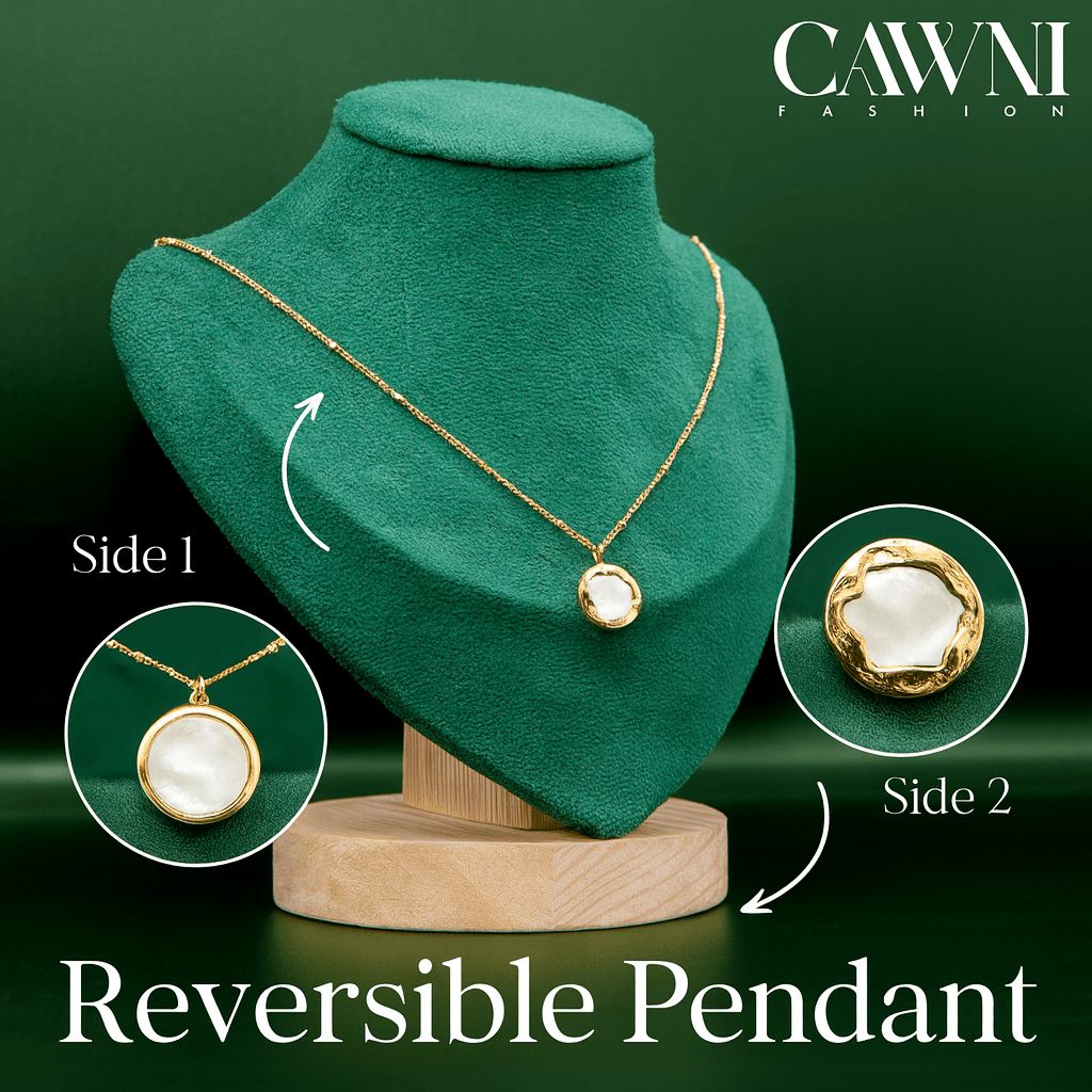 collier moon and sun double face - CAWNIfashion